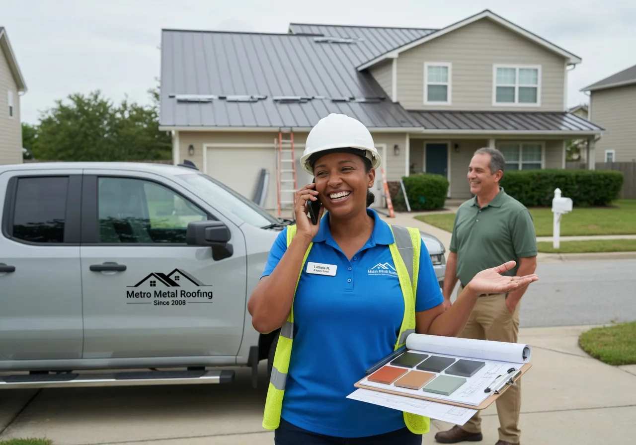 Storm Damage Metal Roof Repair in Maysville, AR